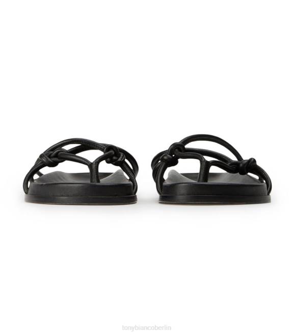 Sandalen| de Tony Bianco Frauen Luelle-Sandalen schwarzes Nappaleder 4624629